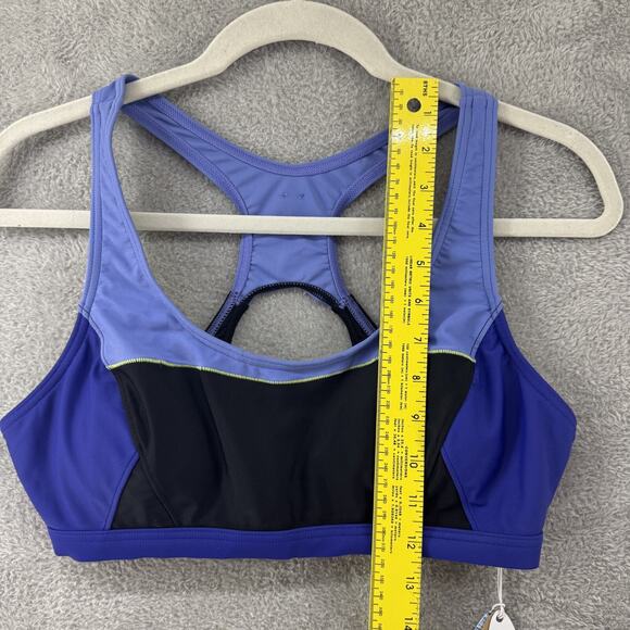 Prana Swim Set Women L Blue Isma Top Racer Back Padded Rai Swim Short New - Picture 7 of 14